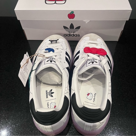 Hello Kitty x Wmns Sambae 'White Black Clear Pink - Picture 5 of 6